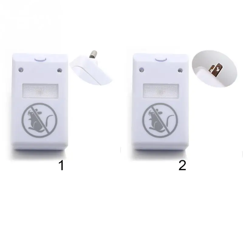 EU/US Plug Электронный ультразвуковой от крыс Мышь репеллент анти отпугиватель и