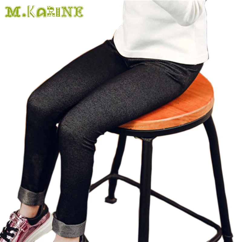 Новинка весенние леггинсы для маленьких девочек детская одежда искусственная