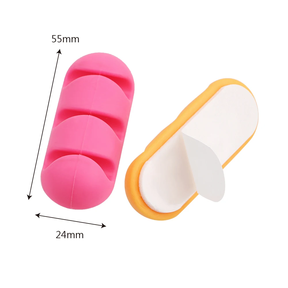 FORAUTO автомобильный держатель провода силиконовый для наушников USB кабель зажим