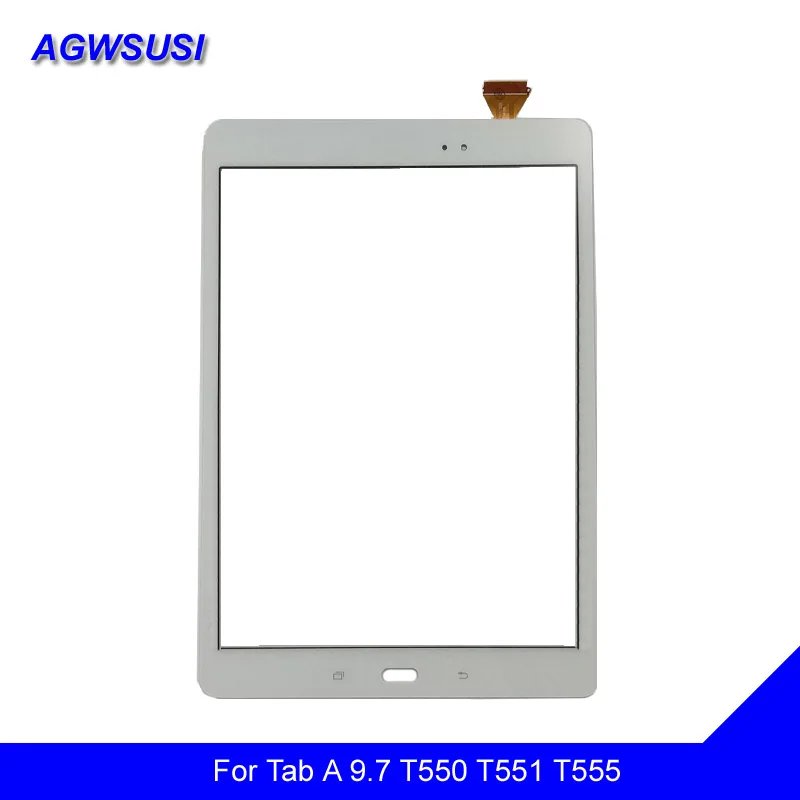 For Samsung Galaxy Tab A 9.7 SM-T550 T550 T551 T555 Touch Screen Panel Digitizer Glass 100% Test | Мобильные телефоны и