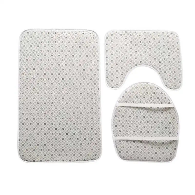 3 шт. Нескользящая присоска коврик для ванной комнаты кухонный ковер коврики