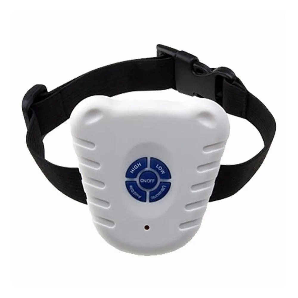 Ultrasonic No Anti Barking Collars for Pets Dogs Repeller Stop Bark Control Collar Training Trainer Device Supplies Tool | Дом и сад