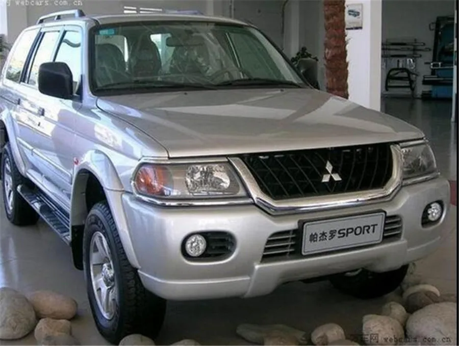 Передняя металлическая противотуманная фара для Mitsubishi pajero sport 2000 2005|base|base lamp |