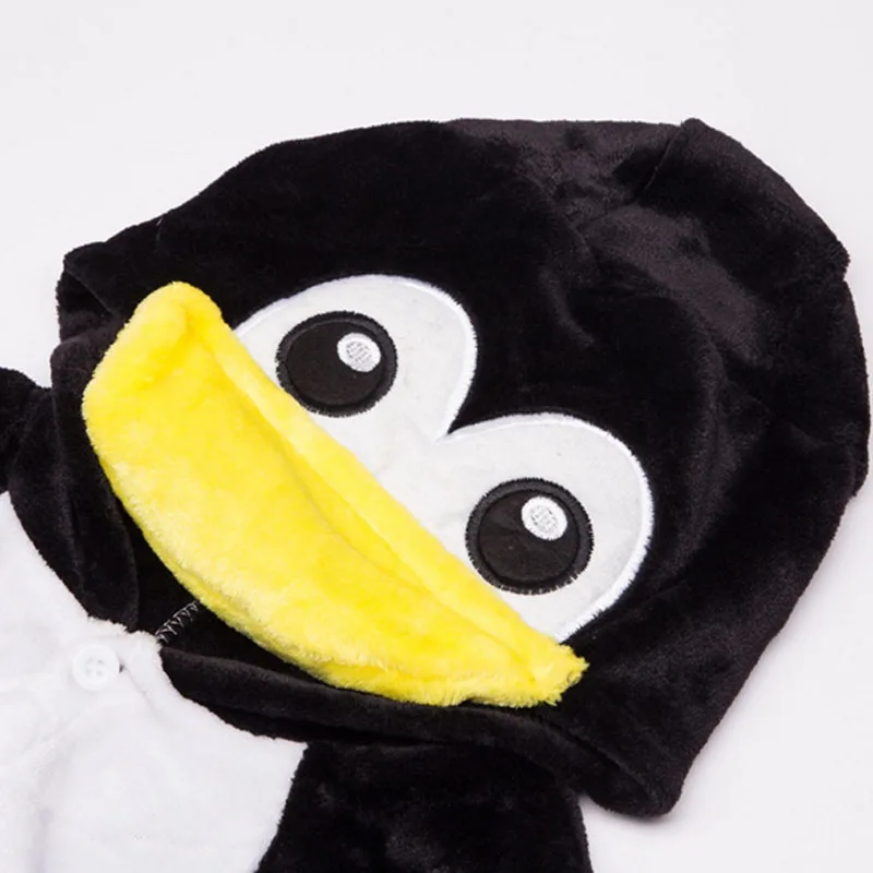 Onesie/Детские пижамы кигуруми; Детские фланелевые пижамы с капюшоном в виде панды и единорога для мальчиков и девочек; вечерние пижамы для костюмированной вечеринки