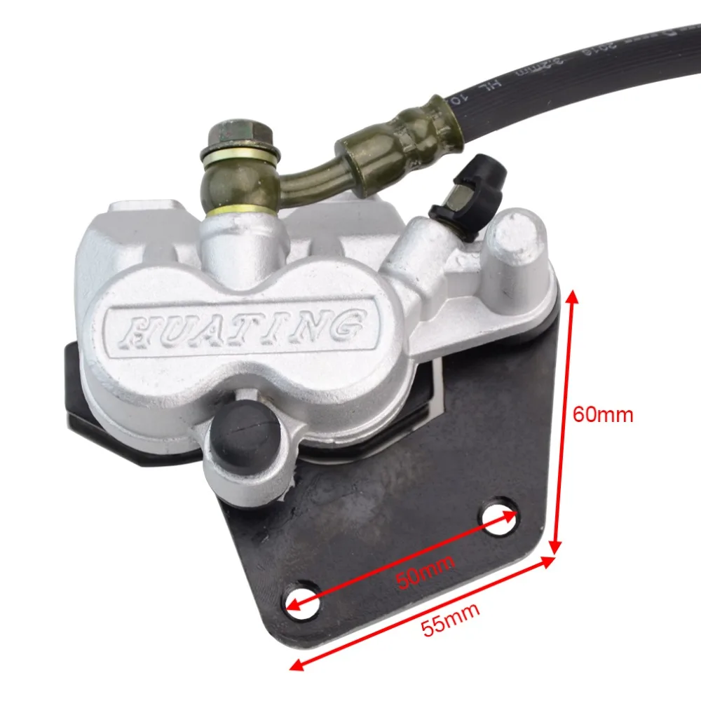 GOOFIT Гидравлический Тормозной суппорт цилиндр для 50cc 70cc 90cc 110cc 125cc ATV Dirt Bike P038