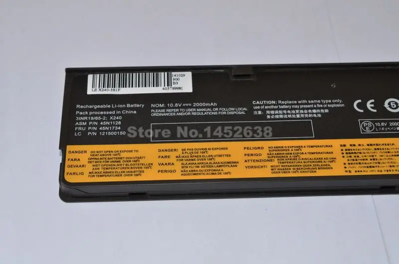 JIGU Аккумулятор для ноутбука Lenovo ThinkPad X240 45N1128 45N1734 121500150 45N1130 45N1131 121500146 121500147 45N1124