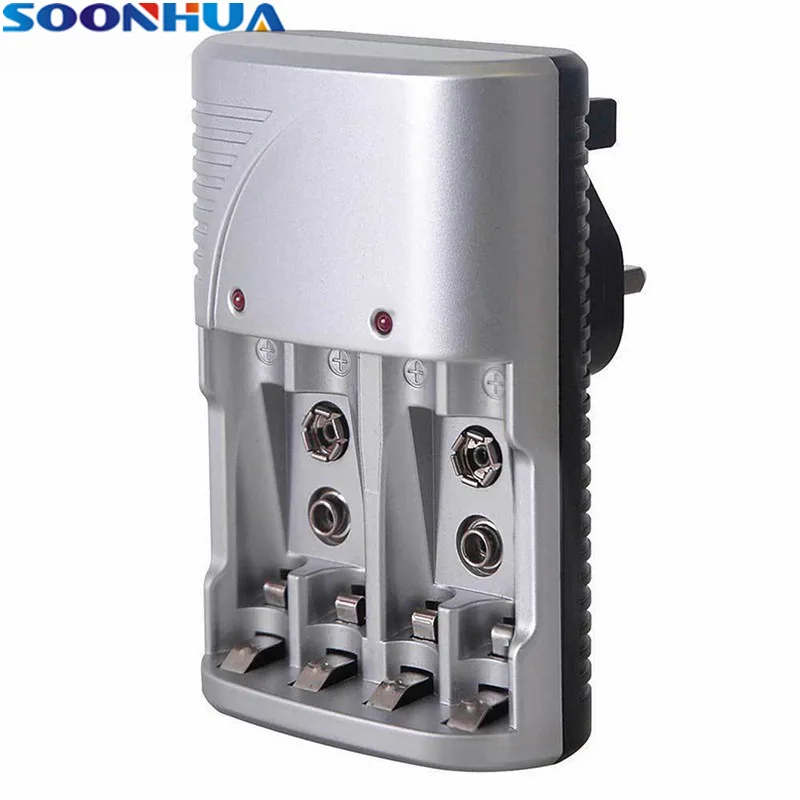 Зарядное устройство SOONHUA с 4 слотами для умных аккумуляторов AA AAA Ni MH Cd|Зарядные