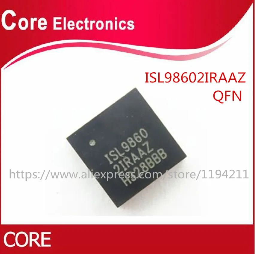 5 шт. ISL98602IRAAZ ISL98602 ISL9860 2IRAAZ QFN ЖК дисплей чип|Интегральные схемы| |