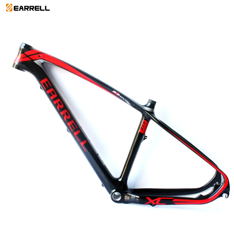 EARRELL углеродный руль MTB рама 15/17*26/27.5/29er карбоновая для горного велосипеда BSA рамка