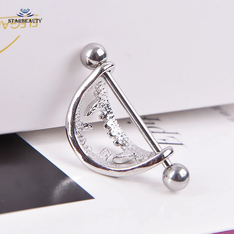 2 шт./лот колечко в форме монстра для пирсинга сосков женское ювелирное изделие