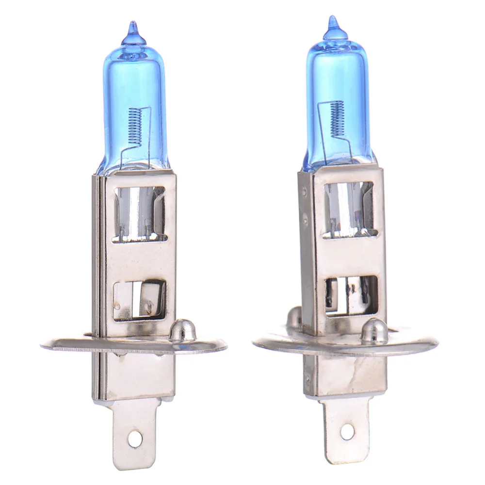 

2pcs H1 12V 100W Bulbs Super Performance Bright White Fog High Power Car Headlights Lamp/Light Source,