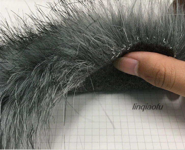 Искусственный мех волка костюм воротник искусственный плюш 5 см|Ткань| |