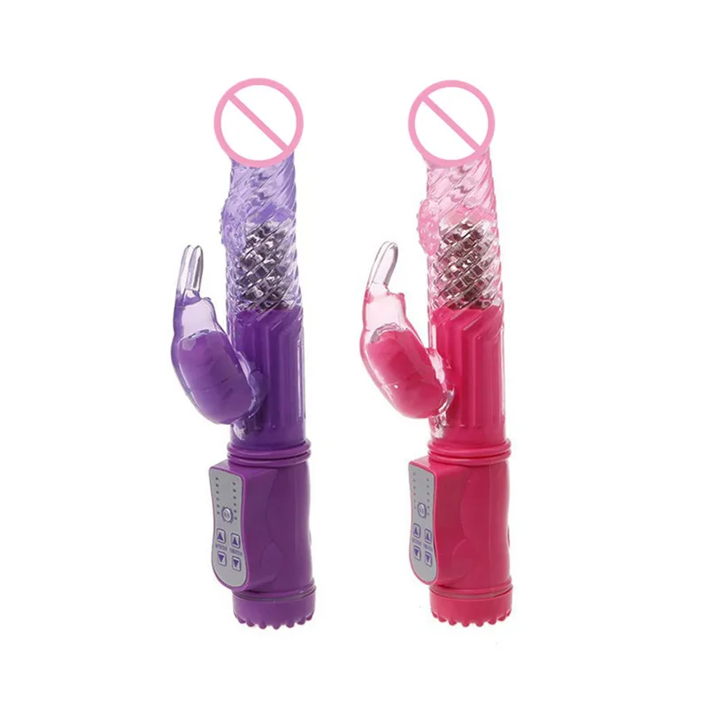Скручивающий кролик двойной вибрации G spot Вибраторы горячий эротический продукт