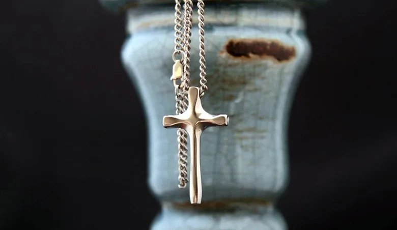 Pure Titanium крест подвески чистый ручного шлифования никогда не ржавеет лучший