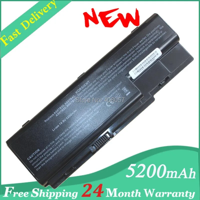 14 8 в ячеек запасная батарея для Acer Aspire 5520 5920 6920 7520 7720 8920 8920G AS07B41 AS07B51|battery for acer