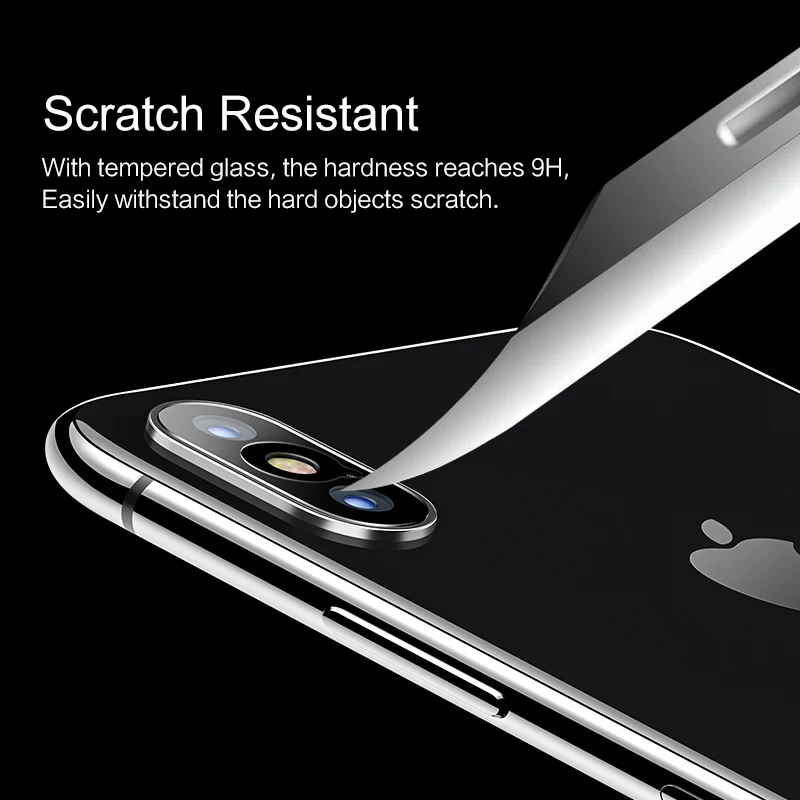 2 шт./лот для iPhone X USAMS Защитная пленка объектива камеры закаленное стекло 9H Gorilla Glass