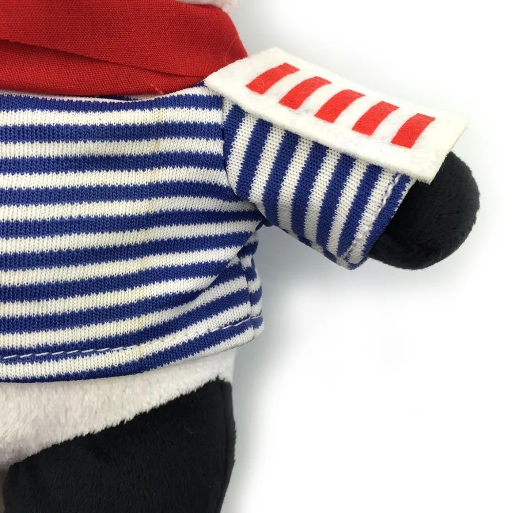 Горячая 30 см Милая темно-синяя панда плюшевая игрушка с темно-синей формой мягкие