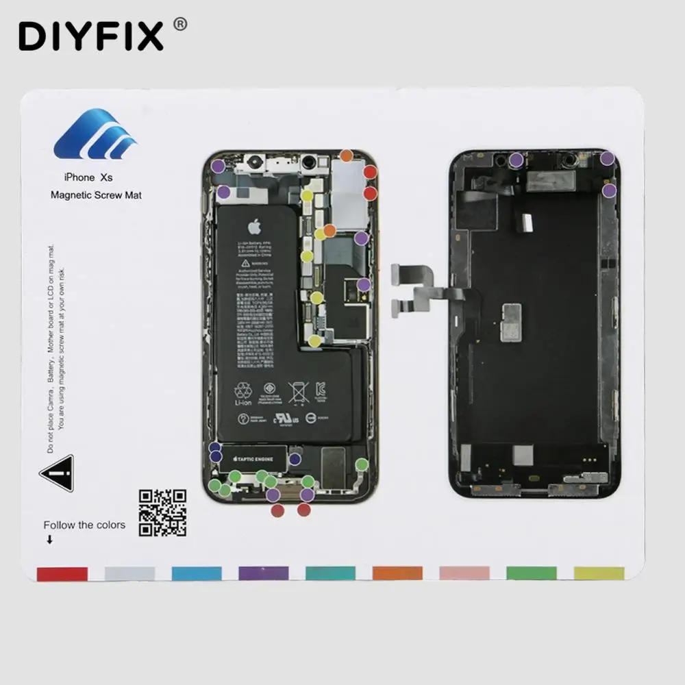 Магнитный коврик для винтов рабочий iPhone X XR XS Max 7 8 Plus профессиональный