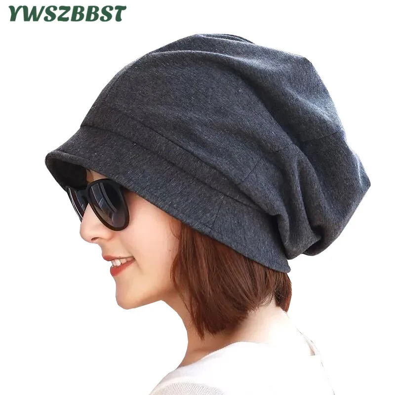 

New Autumn Winter Women Hats Cotton Hat for Women Solid Color Fashion Painter Hat Fisherman Winter Head Cap Girl Beanies Cap