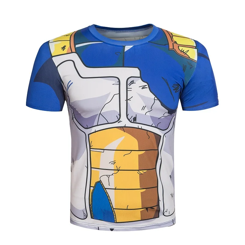 AF591 Dragon Ball футболка 3D мужская футболка аниме комиксы утягивающие футболки Goku Ball Z Футболка Мода поло Веджета zootop bear - Цвет: AF591