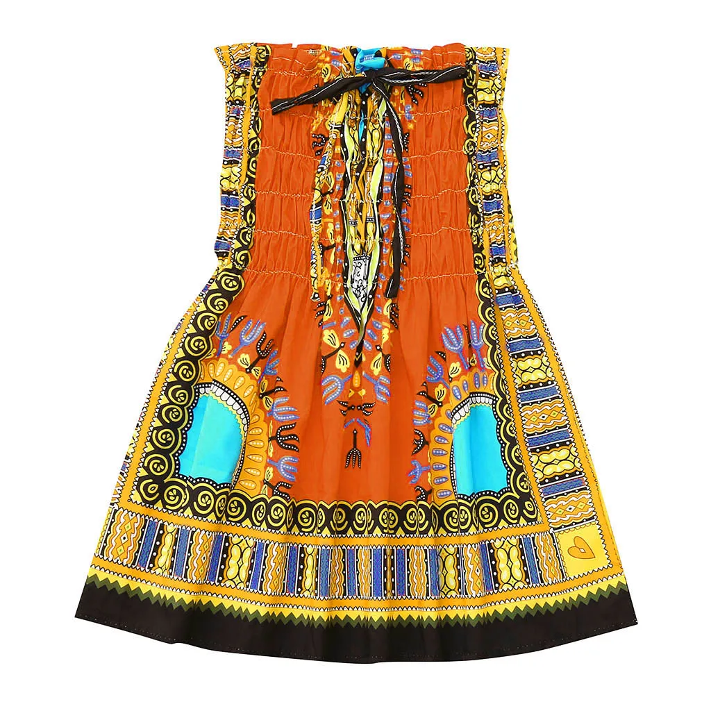 Детская одежда без рукавов с открытыми плечами для маленьких девочек на бретелях