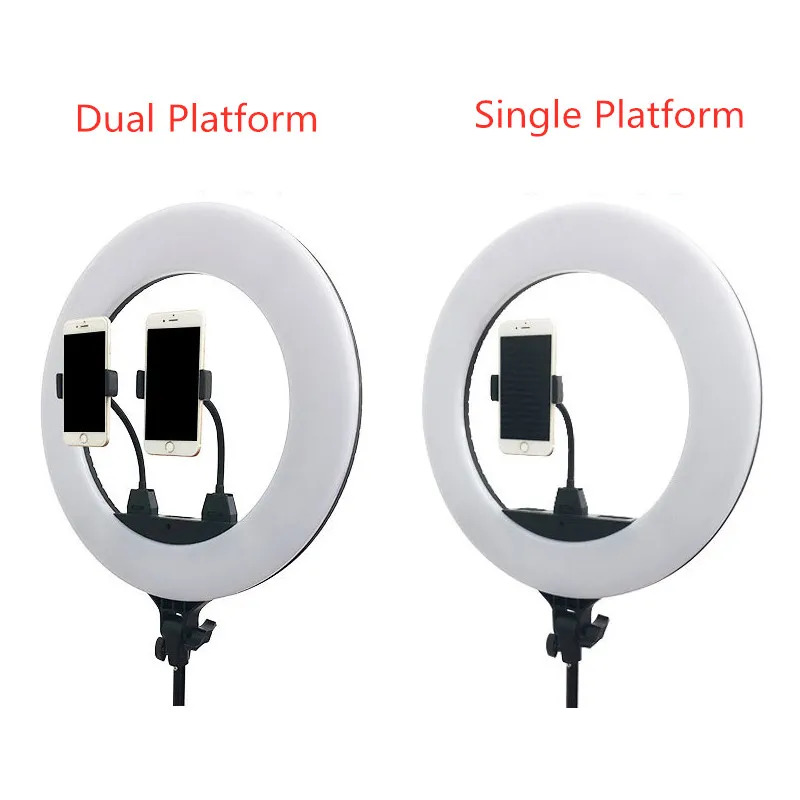 USB зарядное Кольцо Якорь заполняющий свет 3200 K 5500 80W регулируемое кольцо освещение