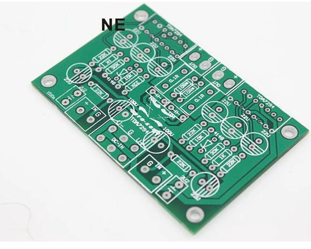 Новинка 10 шт. TDA7294 чистый моно усилитель плата pcb пустая пластина | Электроника