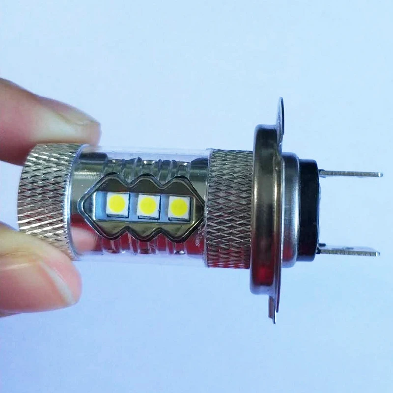 Светодиодный ная противотуманная лампа 3030 светодиодный x16 80W 6500K 7000K Белая