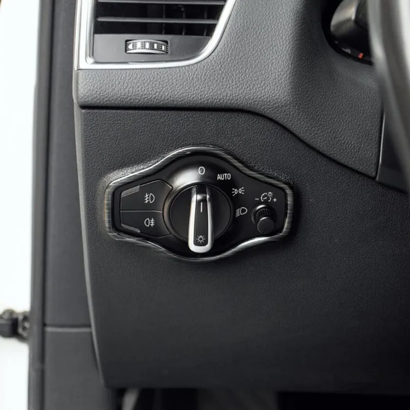 Автомобильный головной светильник переключатель декоративная рамка Крышка