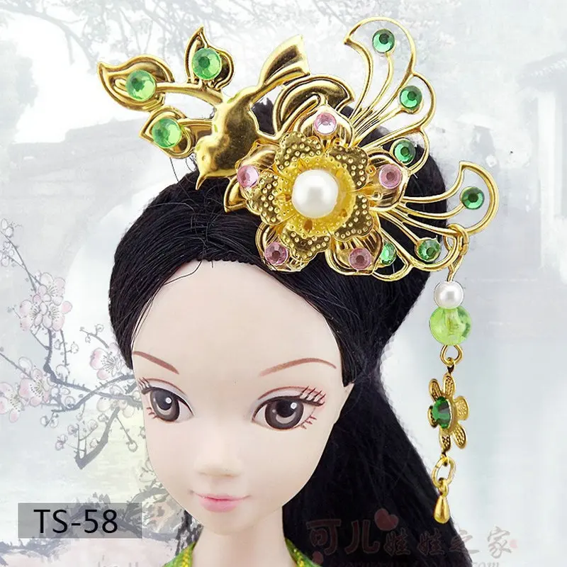 Ручной работы металлический головной убор шпилька шаг встряхивание Китайский