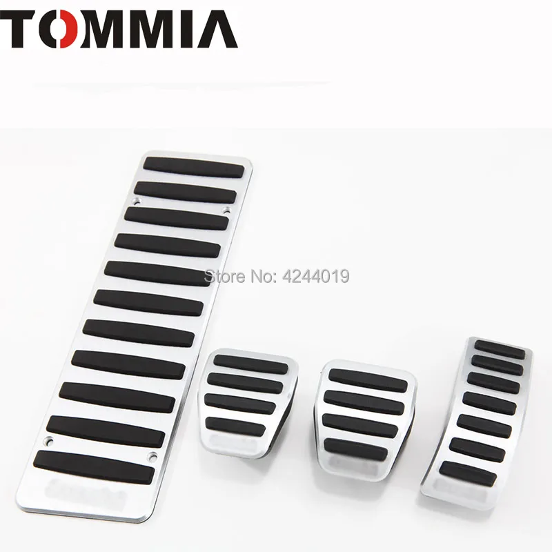Автомобильная педаль TOMMIA для Audi A4 A4L A6 A6L A8 A7 Q5 A5 Q7 подножка тормоз и накладка на