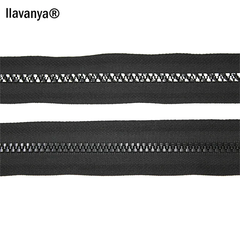 2pcs 5#-80cm Plastic Zipper Open End Silder Black Ribbon Zinc Alloy Home Textile Zippers Zip Long Crafts In Stock | Дом и сад