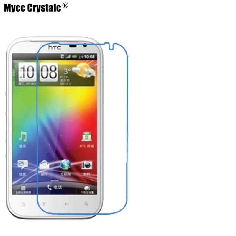 Защитная пленка из мягкого стекла для HTC G21 Sensation XL x315e нано Взрывозащищенная