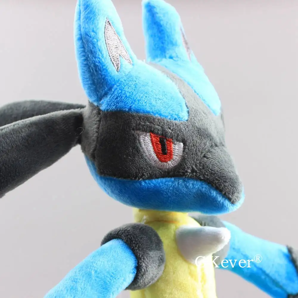 2 стиля синий желтый цвет Мега Lucario X& Y плюшевые игрушки мягкие куклы мягкие игрушки 1" 30 см