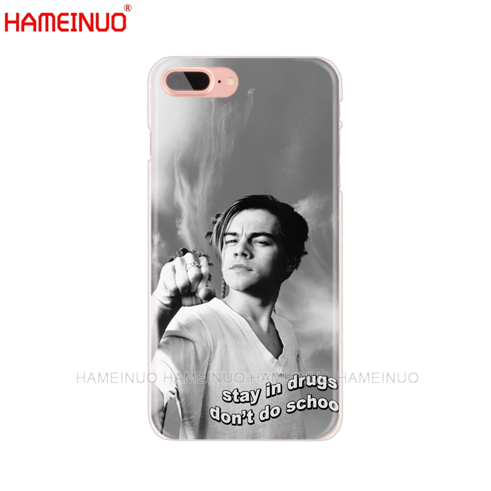 HAMEINUO Леонардо ДиКаприо Чехол для мобильного телефона iphone X 8 7 6 4 4s 5 5s SE 5c 6s