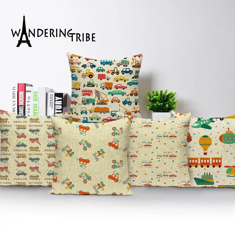 

Multicolour Decorative Sofa Cushions Cover Car Pillowcase On The Pillows Custom High Quality Living Room Cushion