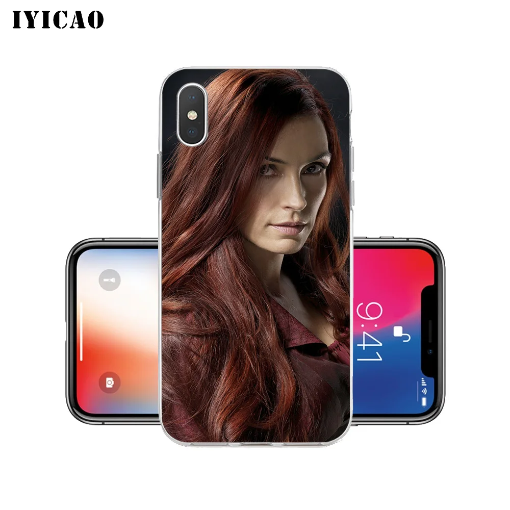 IYICAO X Men Dark Phoenix movie Мягкий силиконовый чехол для телефона iPhone XR XS MAX 6 6s 7 8 Plus 5 5S SE TPU