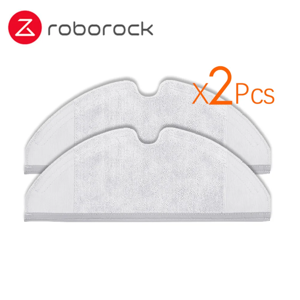 

2Pcs Suitable for Xiaomi Roborock Robot S50 S51 Vacuum Cleaner Spare Parts Kits Mop Cloths Generation 2 Dry Wet Mopping Cleaning