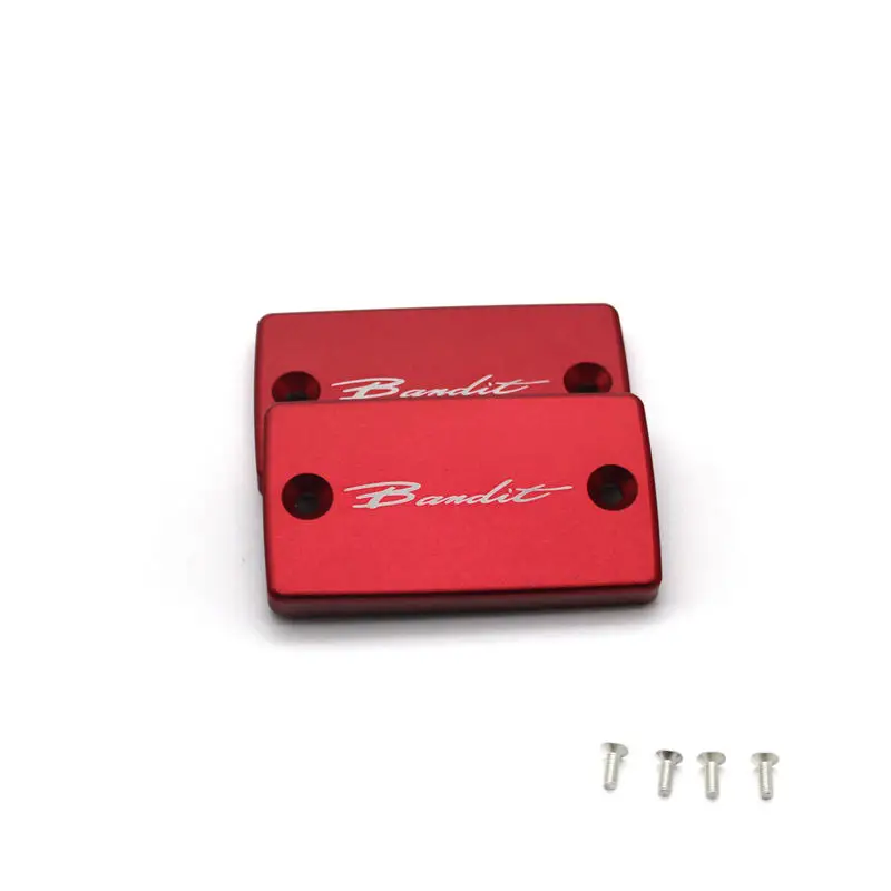 

CNC Aluminum Motorcycle Brake Fluid Fuel Reservoir Tank Cover Cap FOR Suzuki Bandit 250 77A Bandit 1250/S