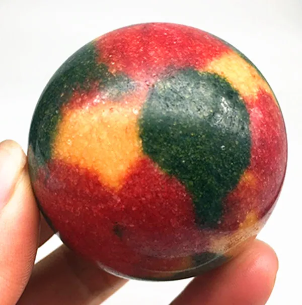 

180-200 grams of natural quartz crystal rainbow ball home decoration