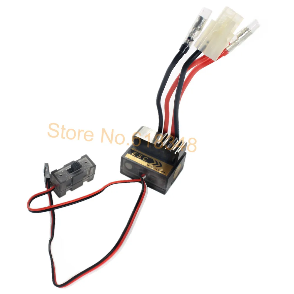 5 шт. щеточный контроллер скорости с щеточкой 320A ESC обратным тормозом RC HSP 1/10 1/8