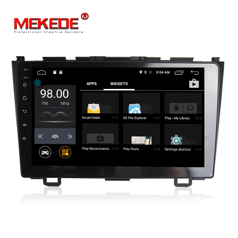 Бесплатная доставка! 9 &quotAndroid 7 1 автомобильный dvd GPS навигация для Honda CRV 2007 2011