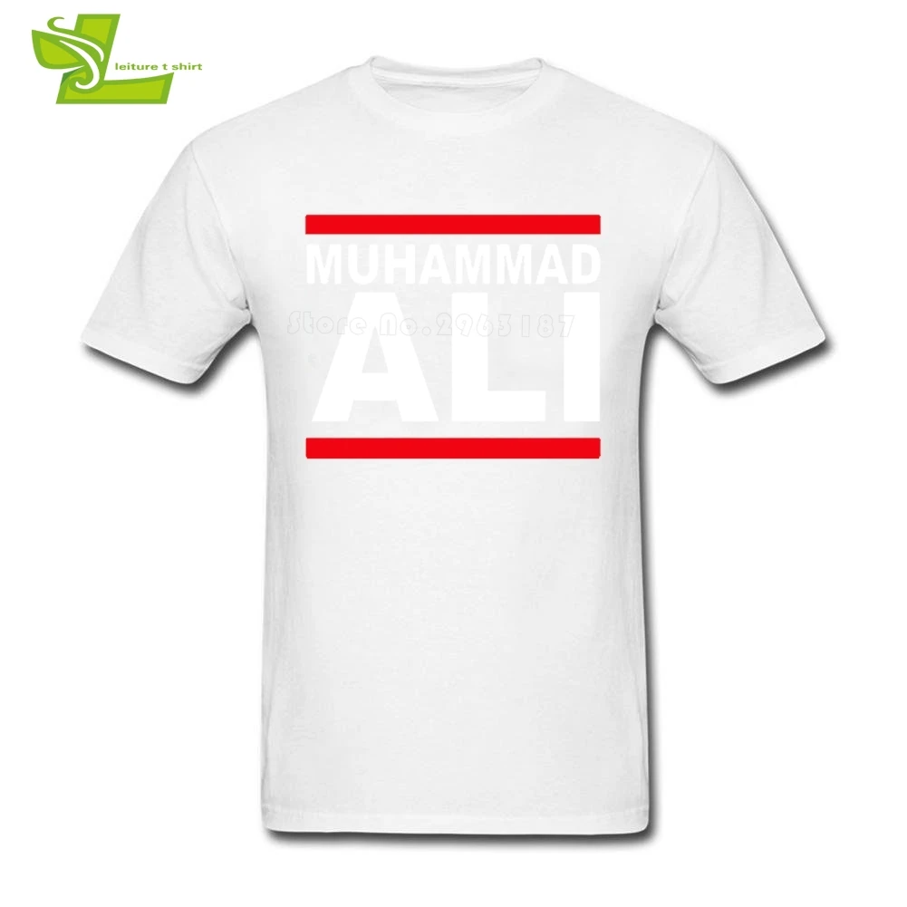 Футболка мужская с коротким рукавом модная Свободная рубашка принтом Мухаммеда