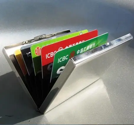 Кошелек с блокировкой RFID для мужчин и женщин защитный тонкий бумажник