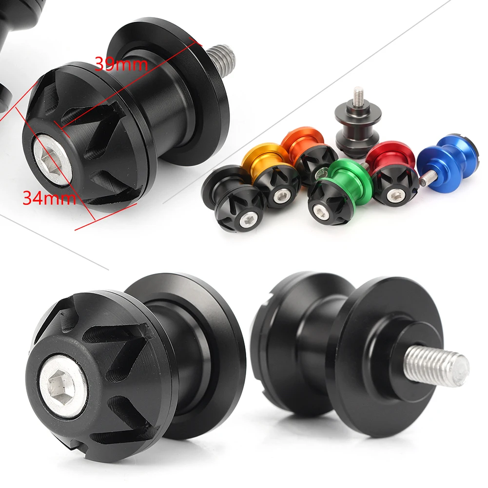 

Universal 8mm Swing Arm Spools Stand Screws Slider for Suzuki B-KING 1300 /DL650 DL1000 V-Strom GSR600/750 GSXS 750/1000 TL1000R