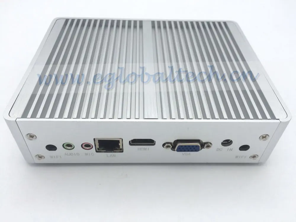 Безвентиляторный мини ПК Intel 4 Гб ОЗУ 64 SSD с двухъядерным процессором NUC i3 4005U HDMI VGA