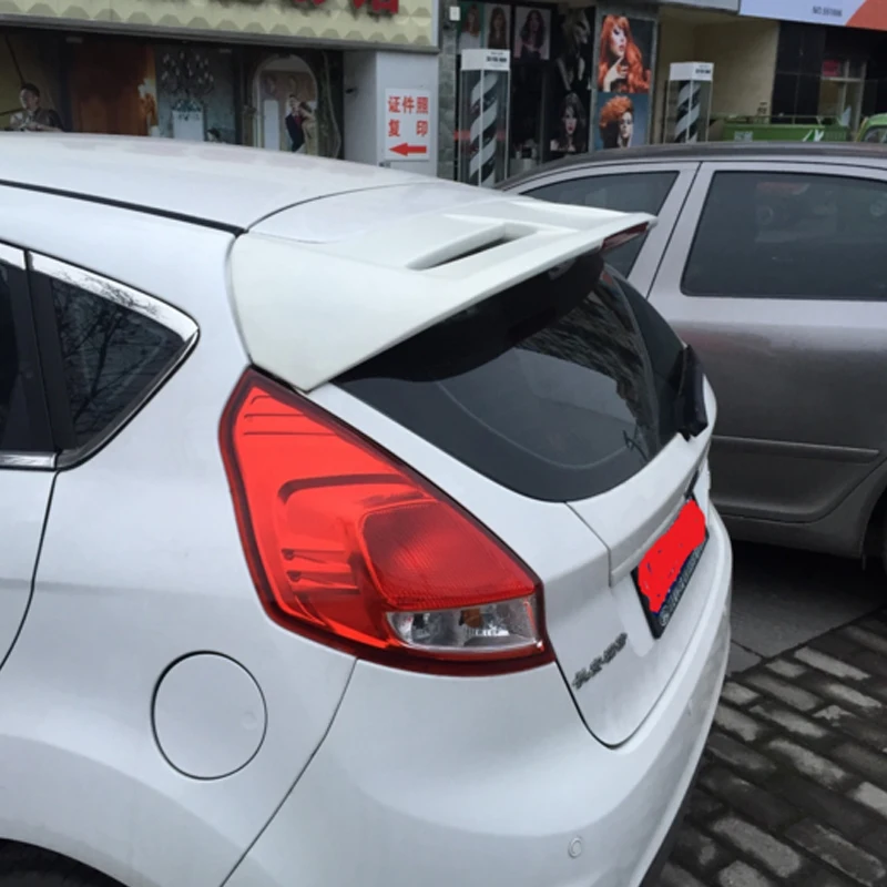 Для Ford Fiesta хэтчбек 2006-2018 заднее крыло спойлер магистральные загрузки крылья