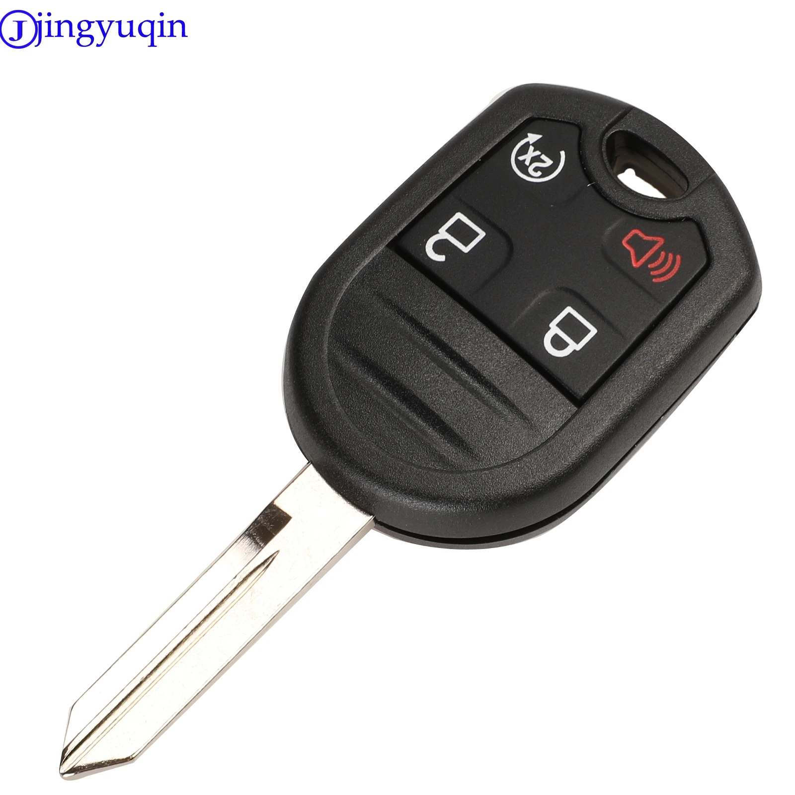 jingyuqin Car Remote Key Fit for Ford EDGE ESCAPE EXPEDITION EXPLORER FLEX FUSION MUSTAN TAURUS 4 Buttons For Mazda Tribute
