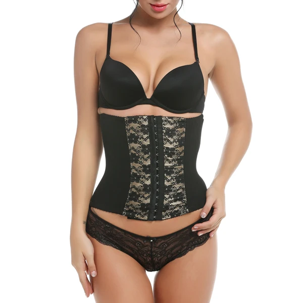 Sexy Women Underwear Workout Waist Trainer Corset Cincher Tummy Shaper Girdle 6 Hooks Shapewear | Женская одежда