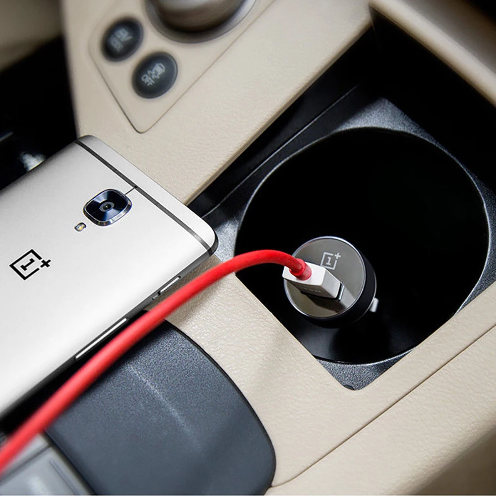 Зарядное устройство для OnePlus 6 Dash автомобильный адаптер быстрой зарядки + кабель